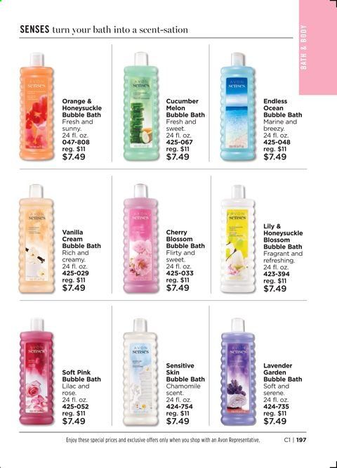 Avon Weekly Ad Flyer December 8 to December 21
