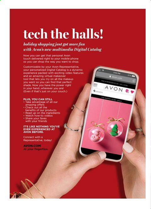 Avon Weekly Ad Flyer December 8 to December 21