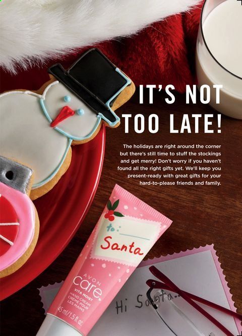 Avon Weekly Ad Flyer December 8 to December 21