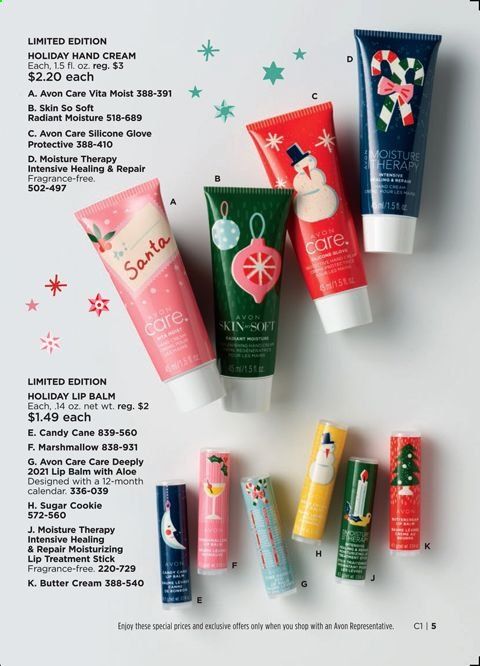 Avon Weekly Ad Flyer December 8 to December 21