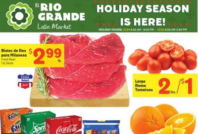 El Rio Grande (10, 21, 25, 30, 34, 53, 90) Weekly Ad Flyer December 9 to December 15