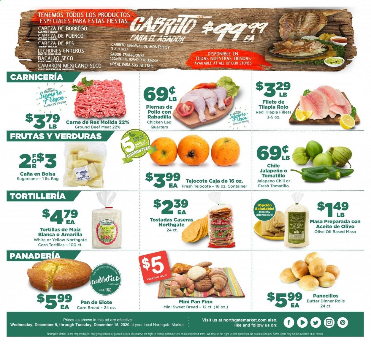 Northgate Market (CA) Weekly Ad Flyer December 9 to December 15