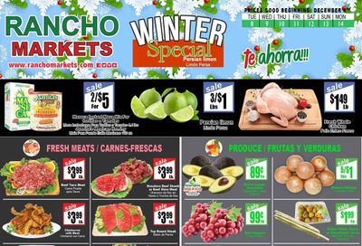 Rancho Markets Weekly Ad Flyer December 8 to December 14