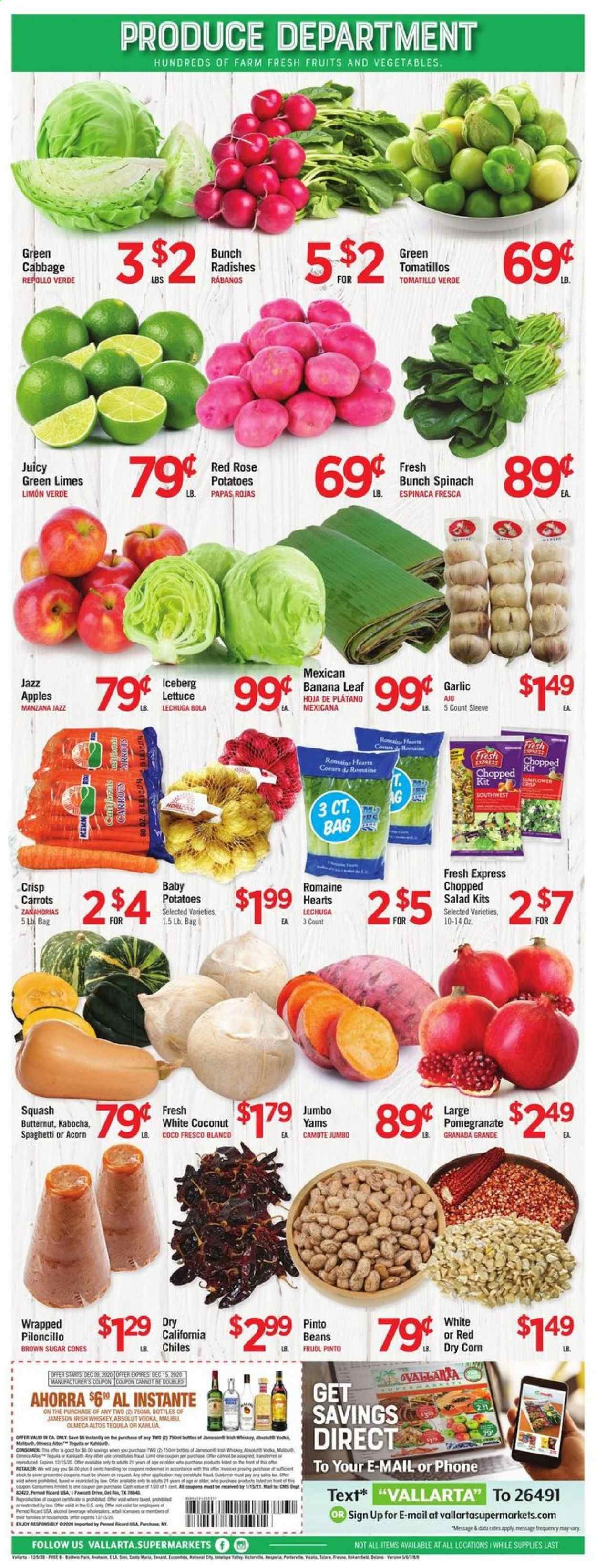 Vallarta (CA) Weekly Ad Flyer December 9 to December 15