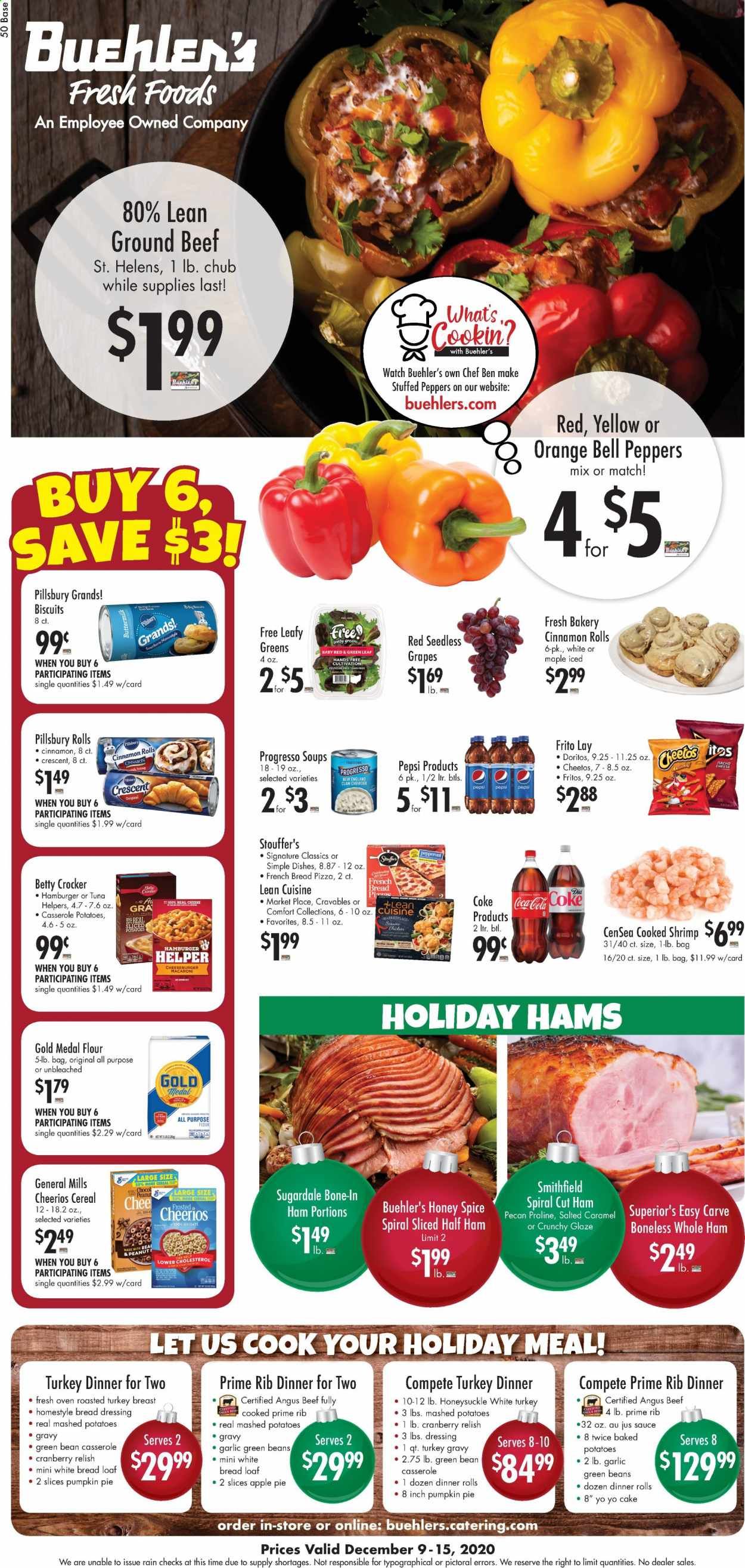 Buehler's Weekly Ad Flyer December 9 to December 15