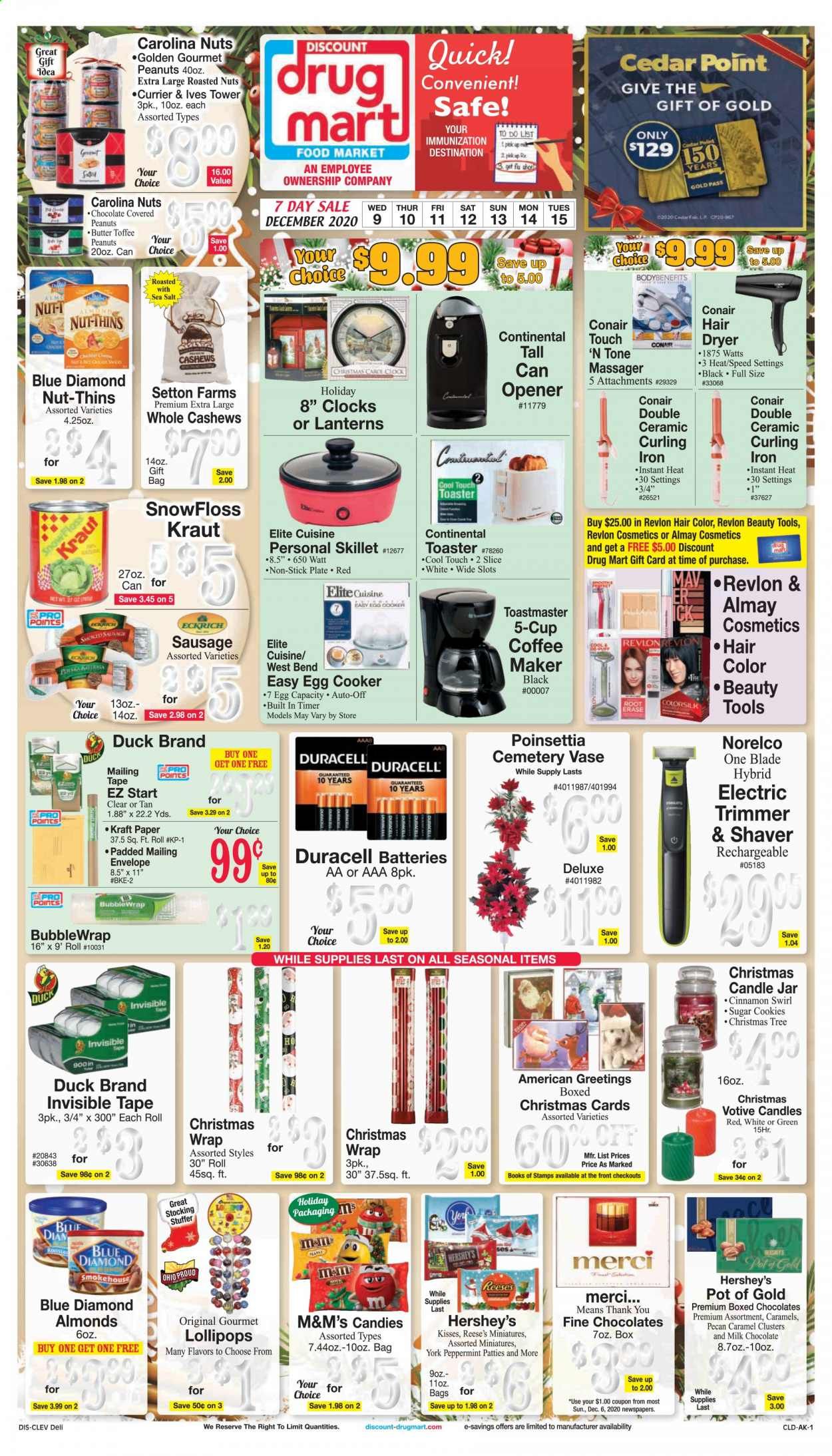 Discount Drug Mart (OH) Weekly Ad Flyer December 9 to December 15
