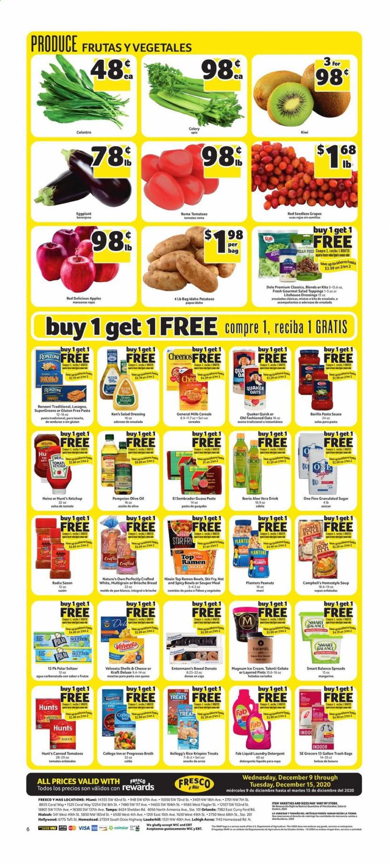 Fresco y Más Weekly Ad Flyer December 9 to December 15