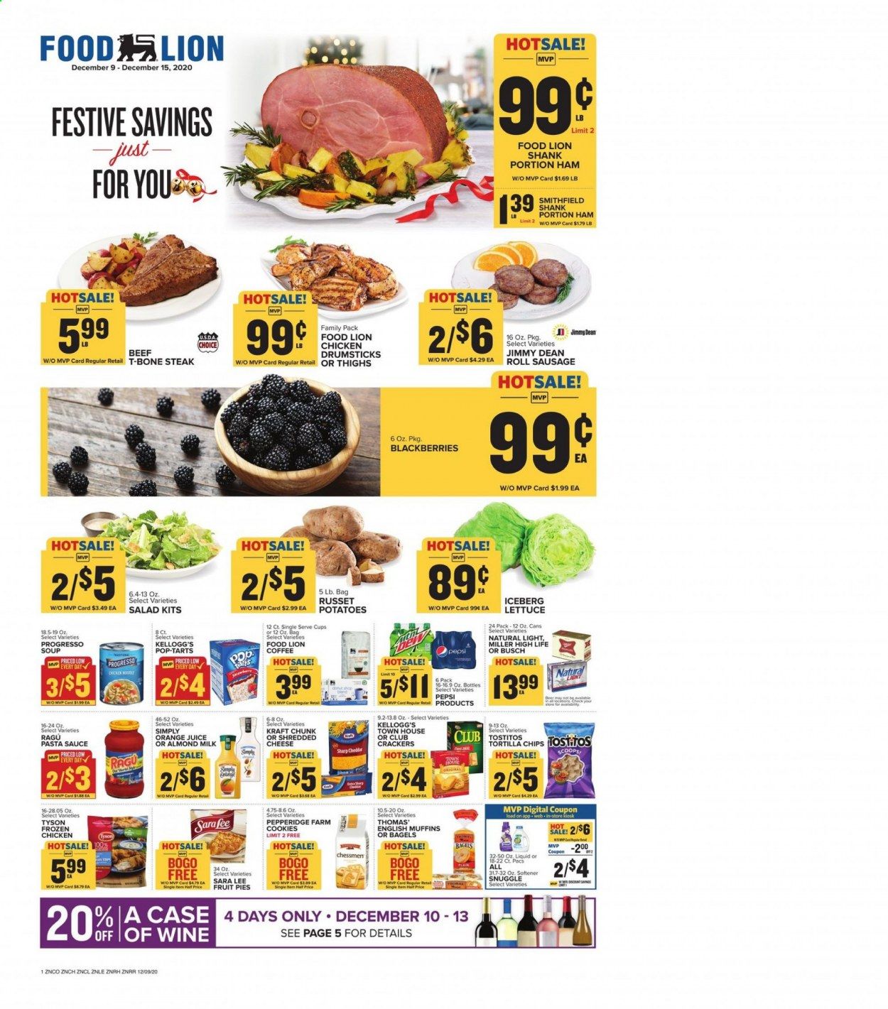 Food Lion (NC) Weekly Ad Flyer December 9 to December 15