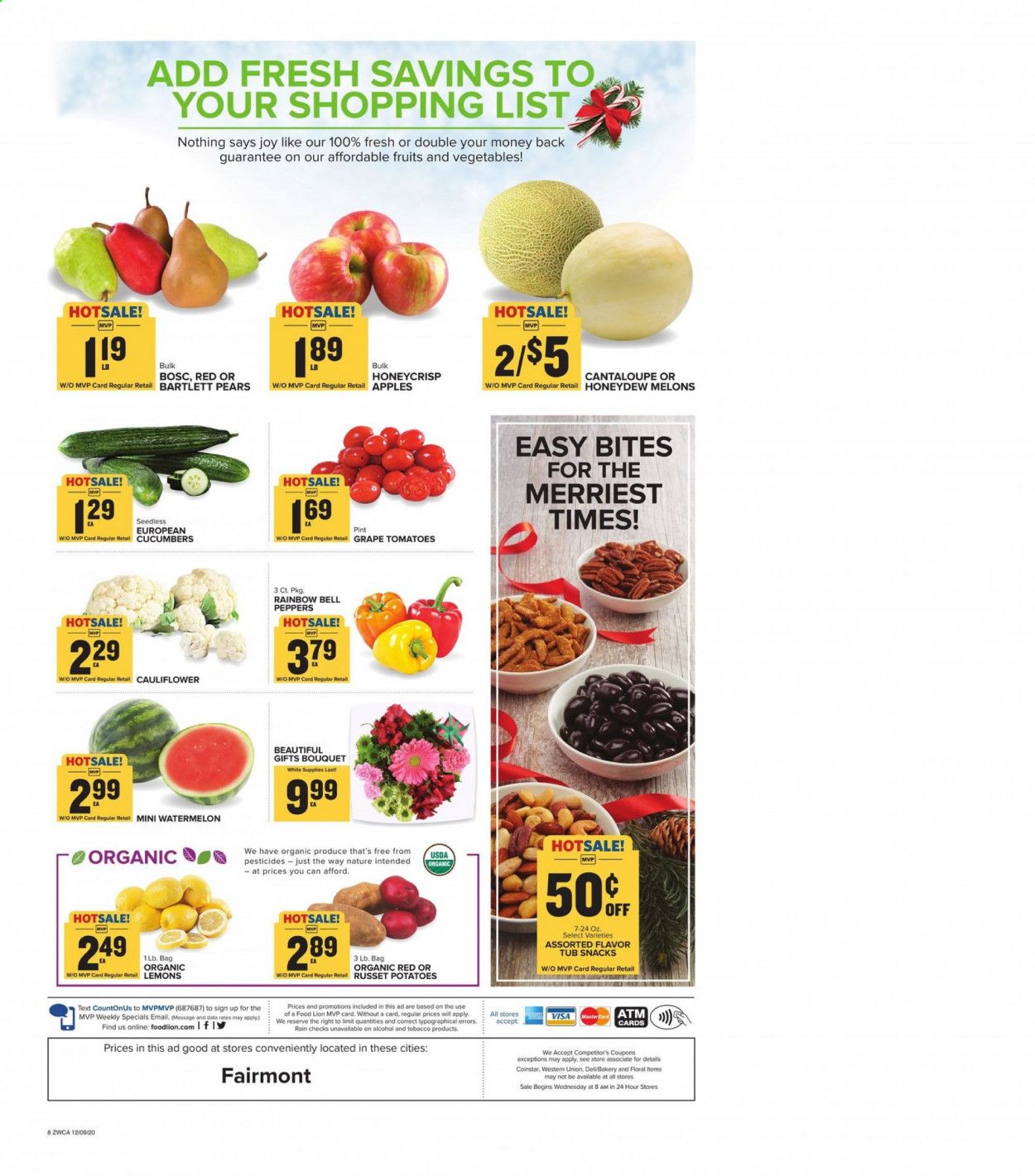 Food Lion (WV) Weekly Ad Flyer December 9 to December 15