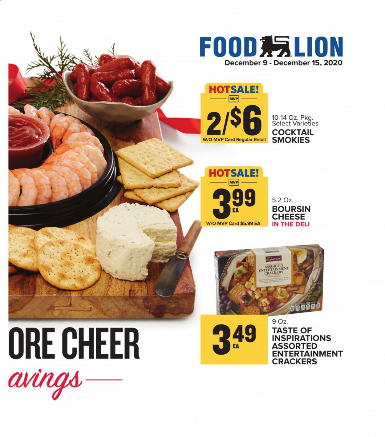 Food Lion (SC) Weekly Ad Flyer December 9 to December 15