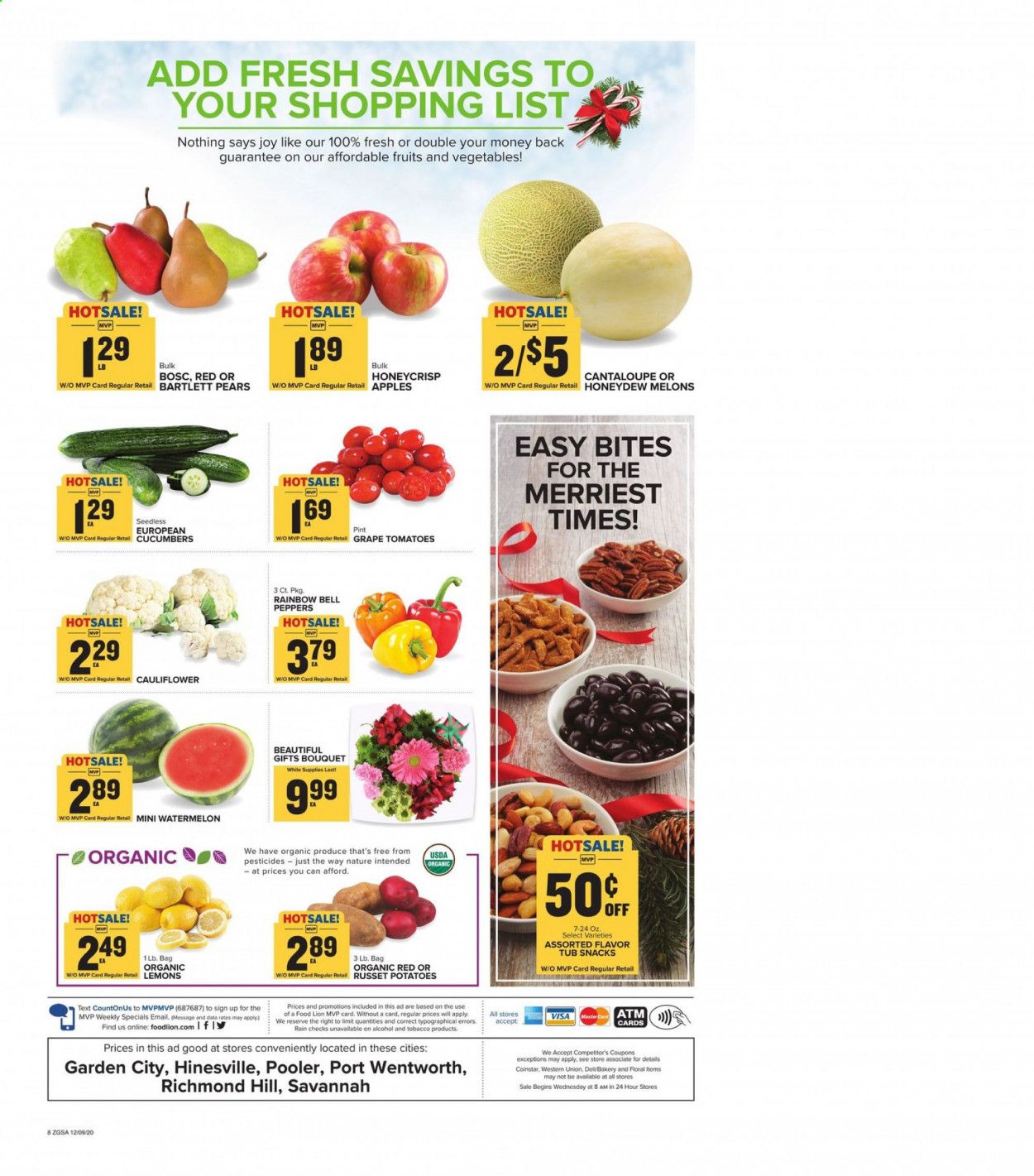Food Lion (GA) Weekly Ad Flyer December 9 to December 15