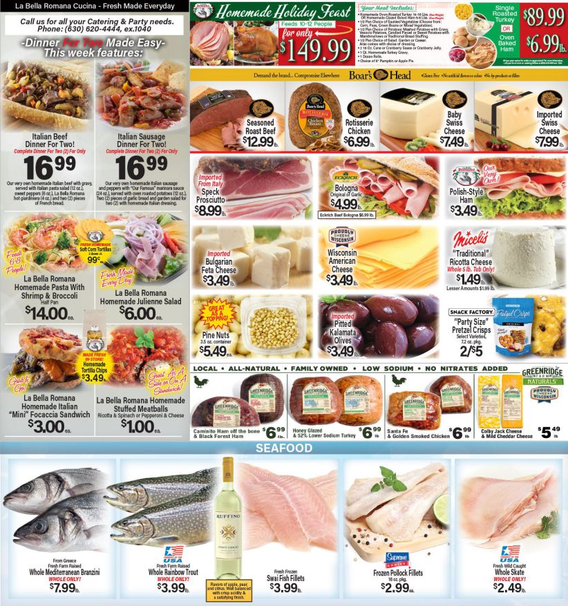 Angelo Caputo's Holiday Weekly Ad Flyer December 9 to December 15, 2020