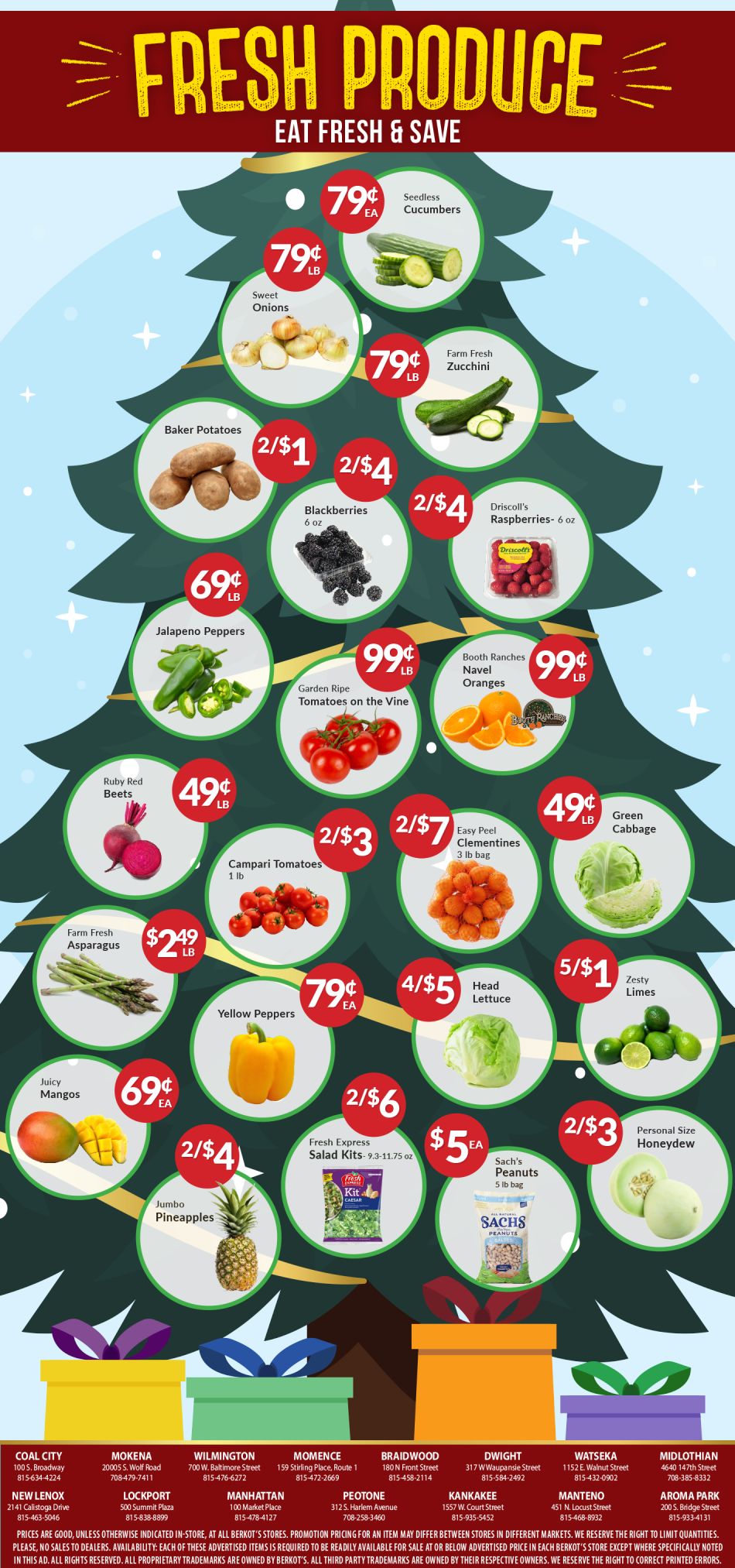 Berkot's Super Foods Holiday Weekly Ad Flyer December 9 to December 15, 2020