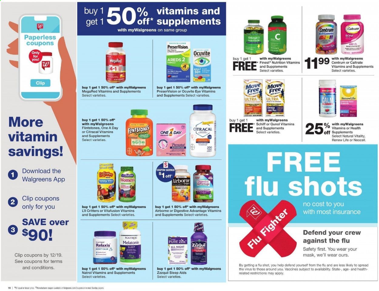 Walgreens Weekly Ad Flyer December 13 to December 19
