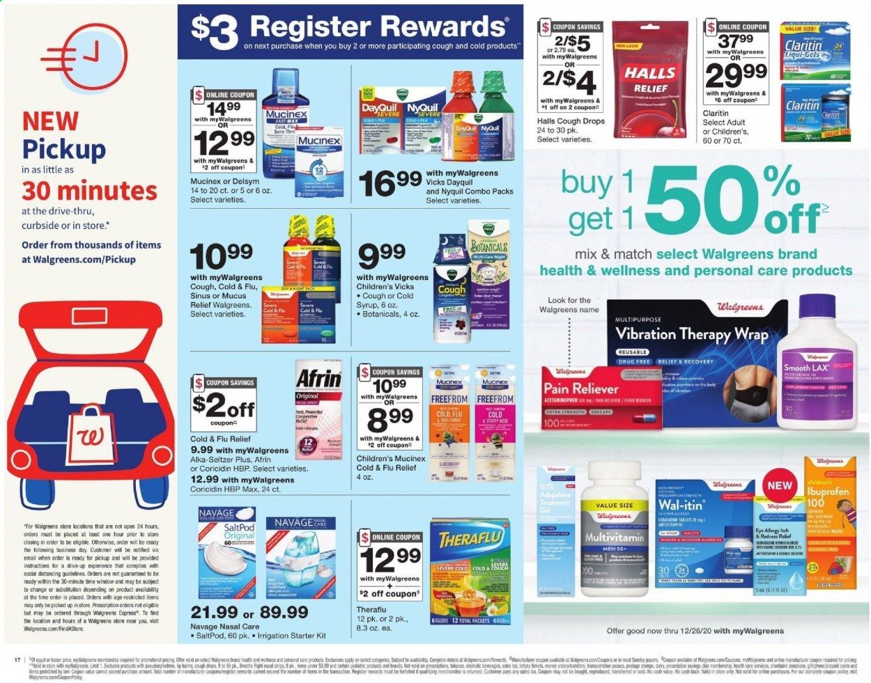 Walgreens Weekly Ad Flyer December 13 to December 19