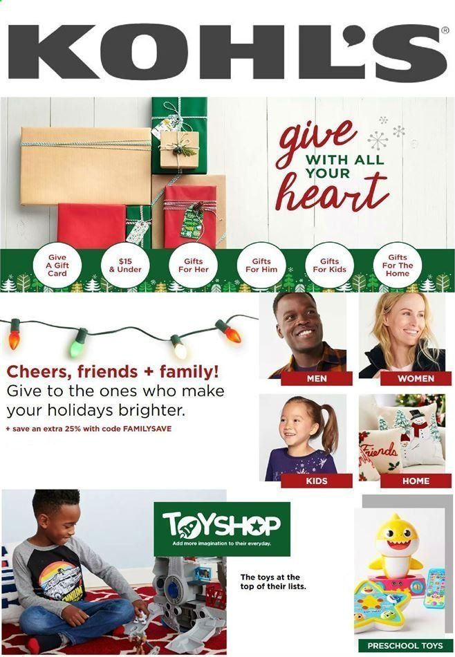 Kohl's Weekly Ad Flyer December 9 to December 16
