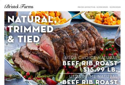 Bristol Farms (CA) Weekly Ad Flyer December 9 to December 29