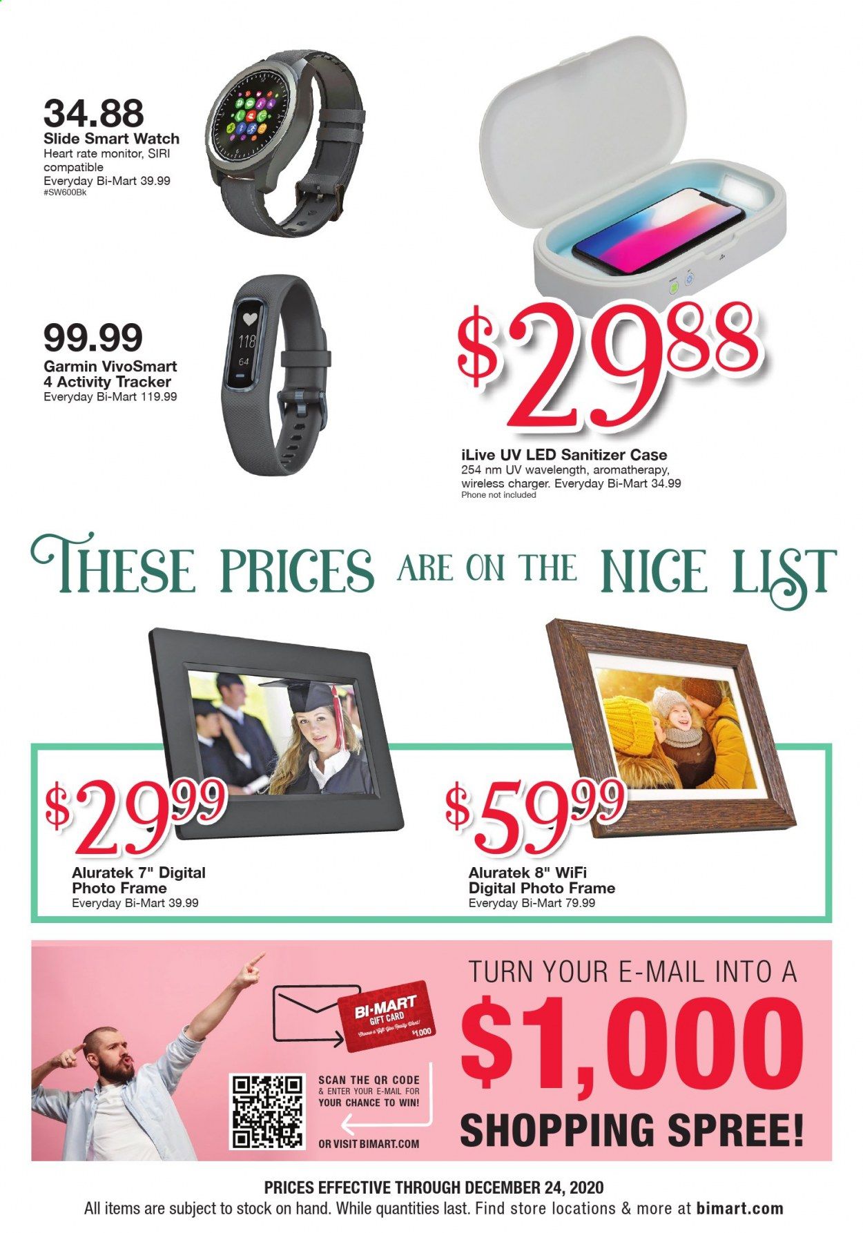 Bi-Mart Weekly Ad Flyer December 9 to December 24