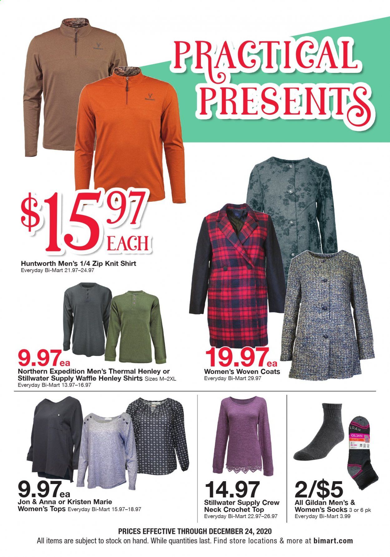 Bi-Mart Weekly Ad Flyer December 9 to December 24