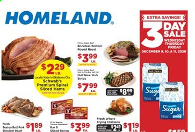 Homeland (OK, TX) Weekly Ad Flyer December 9 to December 15