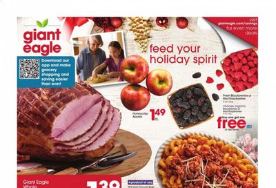 Giant Eagle (IN, MD, OH, PA, WV) Weekly Ad Flyer December 10 to December 16