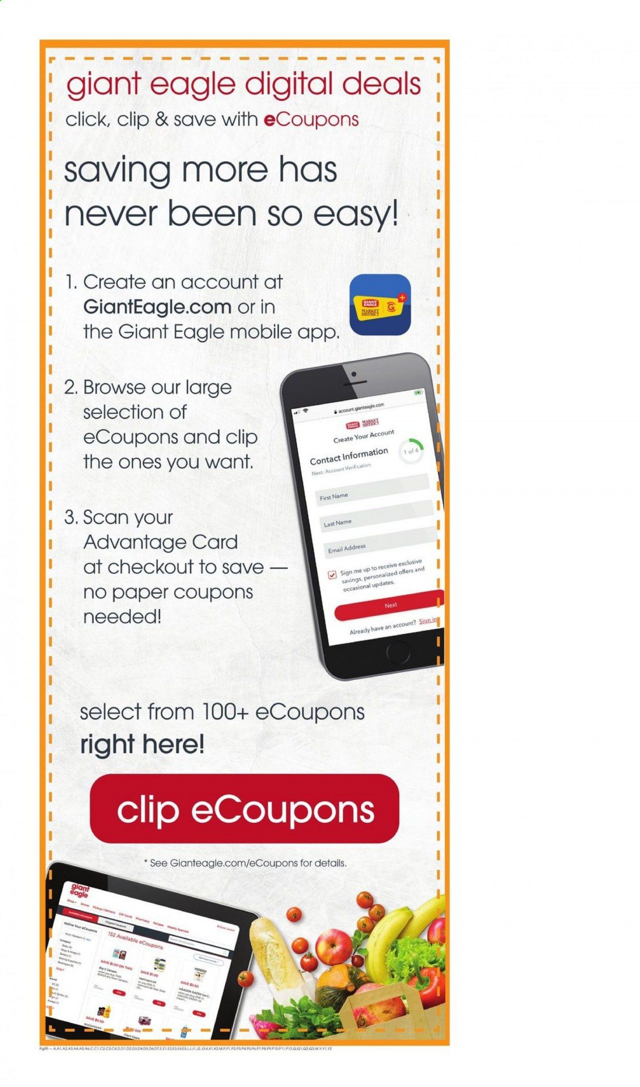 Giant Eagle (IN, MD, OH, PA, WV) Weekly Ad Flyer December 10 to December 16