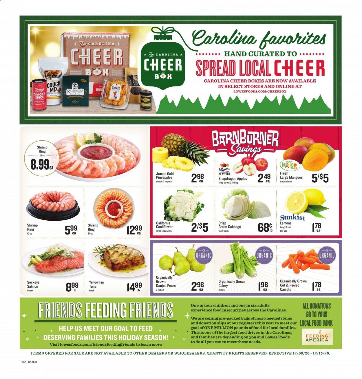 Lowes Foods Weekly Ad Flyer December 9 to December 15