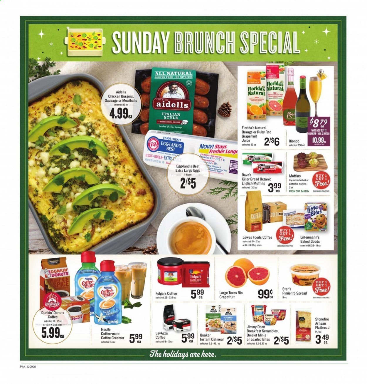 Lowes Foods Weekly Ad Flyer December 9 to December 15