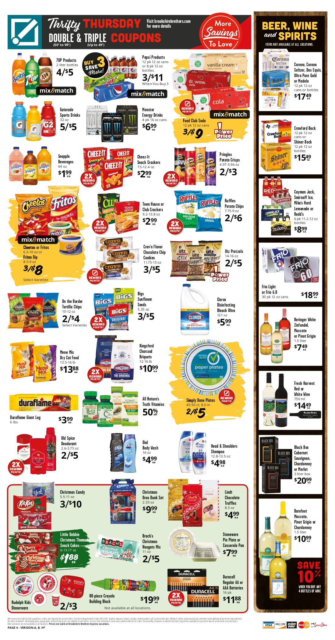 Brookshire Brothers Weekly Ad Flyer December 9 to December 15, 2020
