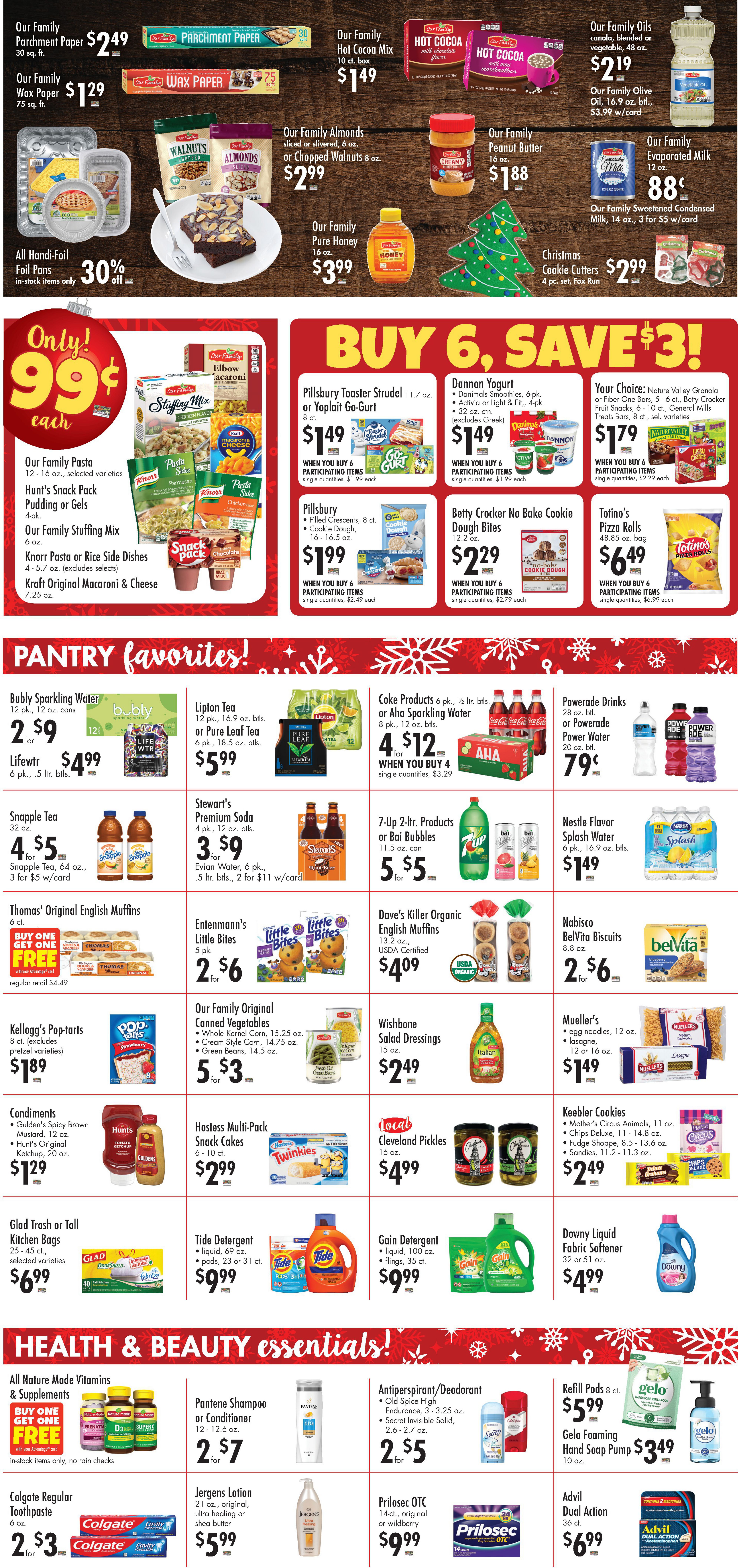 Buehler's Fresh Foods Holiday Weekly Ad Flyer December 9 to December 15, 2020