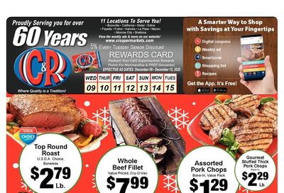 C&R Market Holiday Weekly Ad Flyer December 9 to December 15, 2020