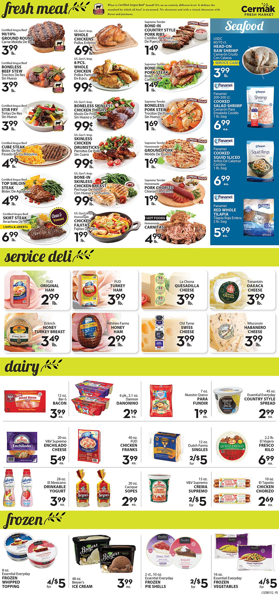 Cermak Fresh Market (IL) Weekly Ad Flyer December 9 to December 15, 2020