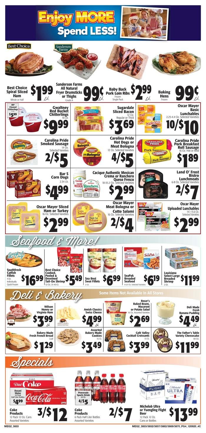 E.W. James & Sons Weekly Ad Flyer December 9 to December 15, 2020