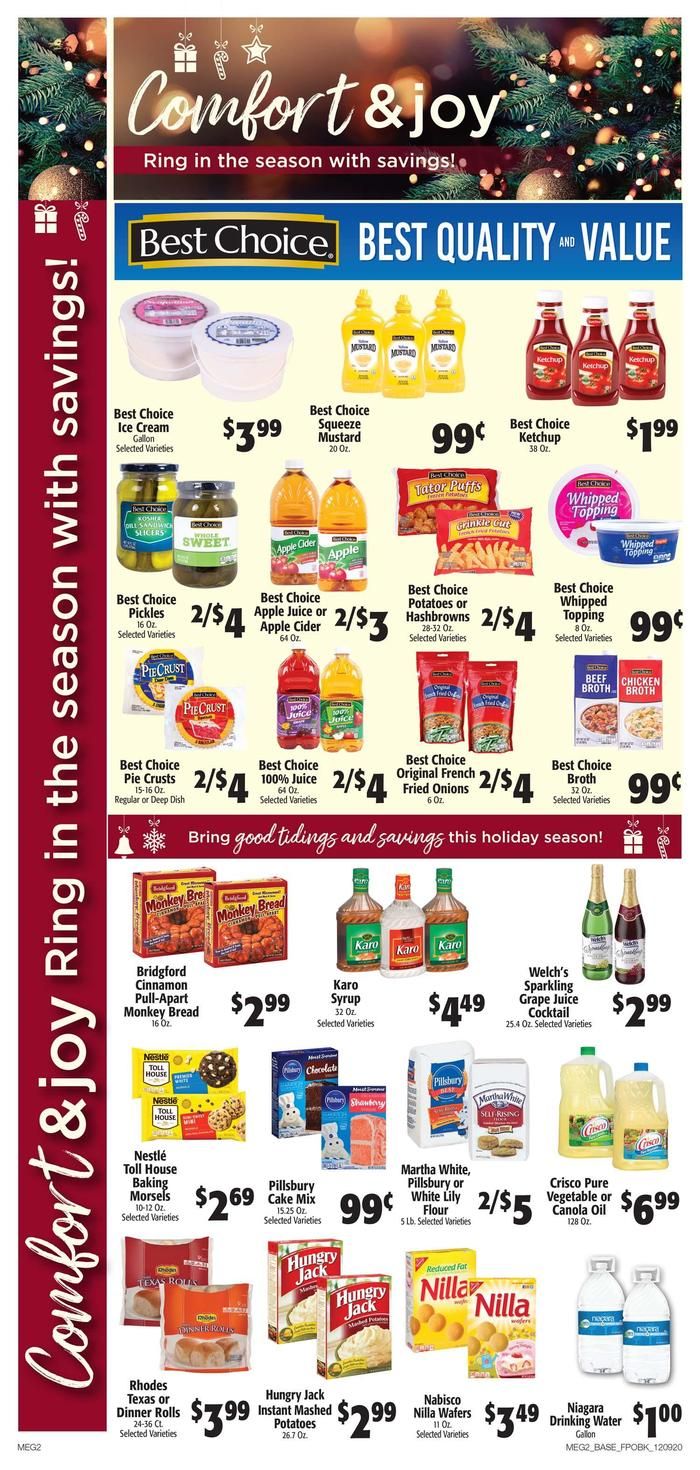 E.W. James & Sons Weekly Ad Flyer December 9 to December 15, 2020