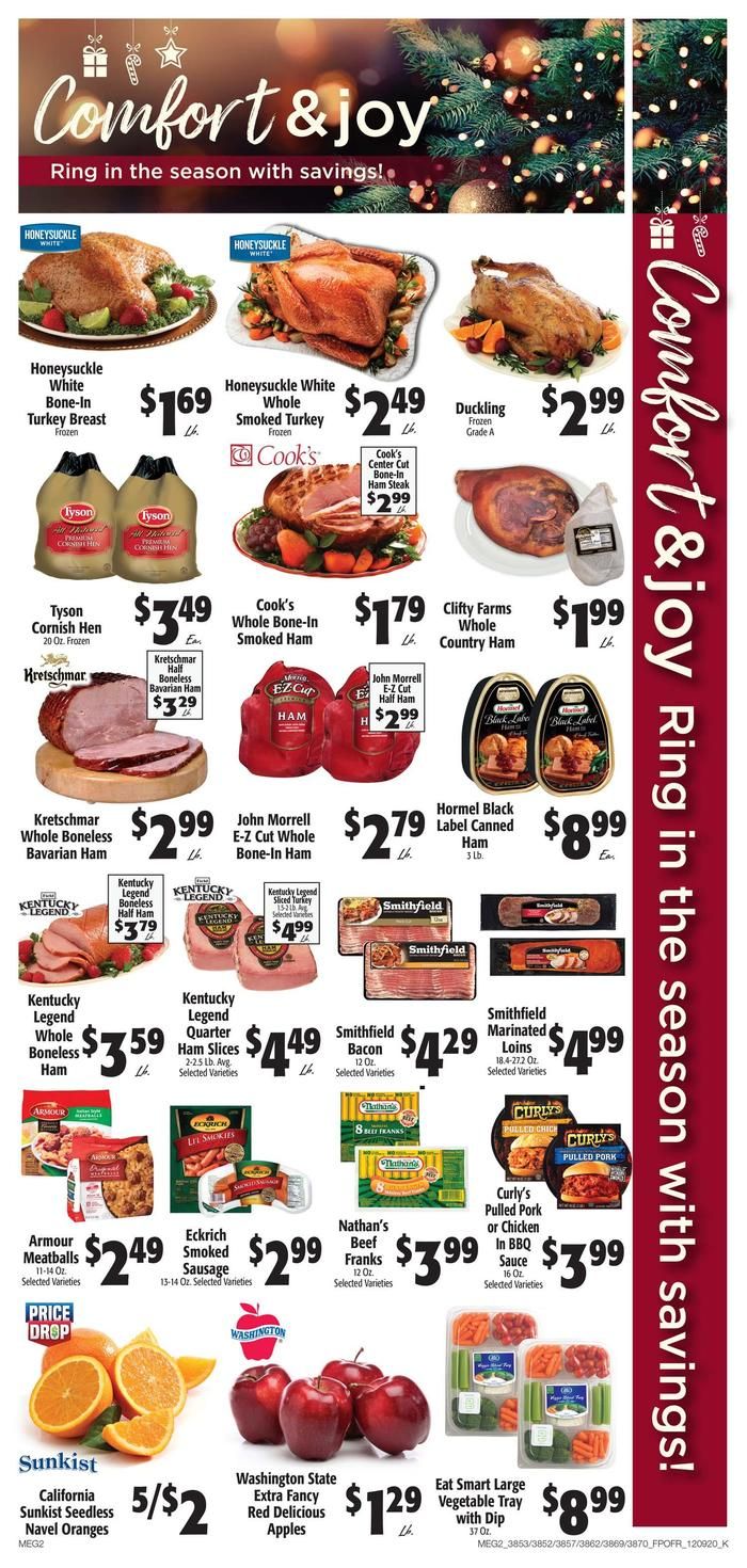 E.W. James & Sons Weekly Ad Flyer December 9 to December 15, 2020