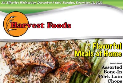Harvest Foods Weekly Ad Flyer December 9 to December 15, 2020