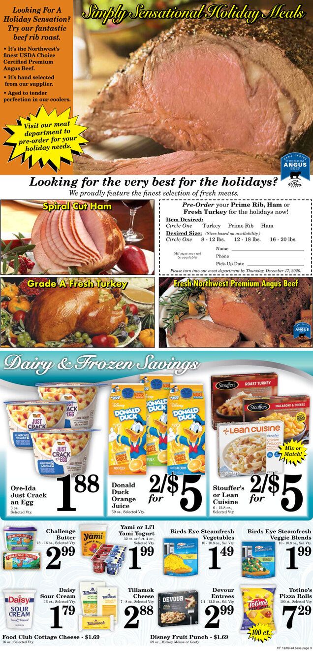 Harvest Foods Weekly Ad Flyer December 9 to December 15, 2020