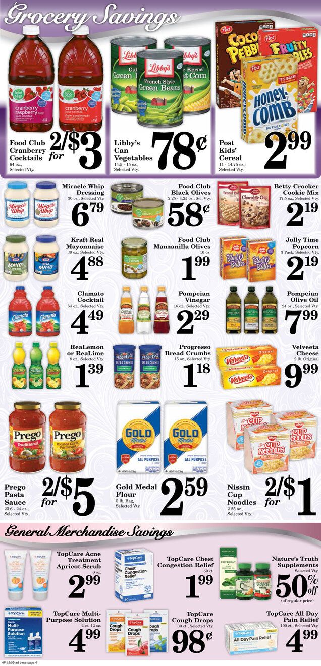 Harvest Foods Weekly Ad Flyer December 9 to December 15, 2020