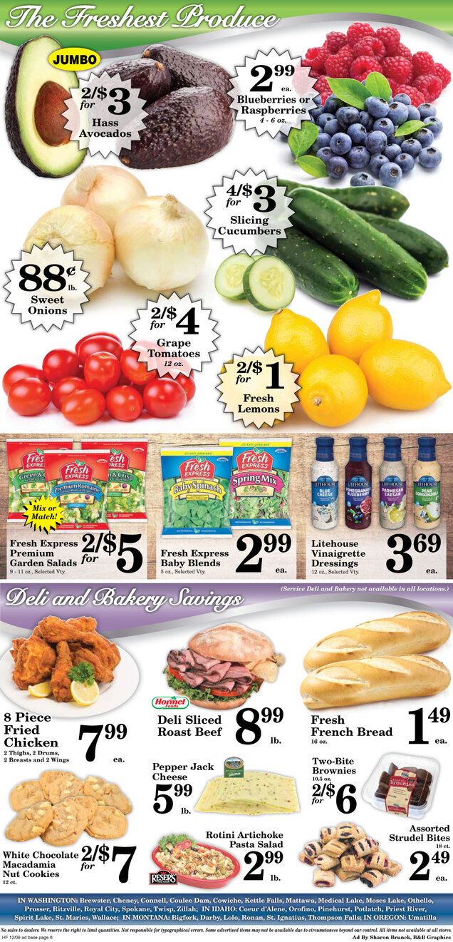 Harvest Foods Weekly Ad Flyer December 9 to December 15, 2020