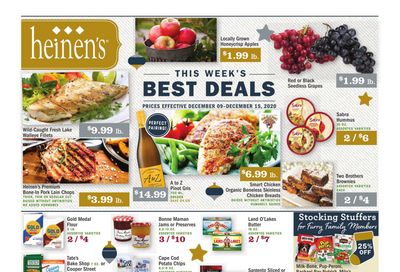 Heinen's Weekly Ad Flyer December 9 to December 15, 2020