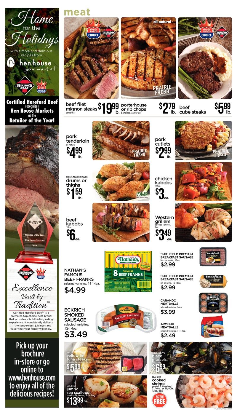 Hen House Weekly Ad Flyer December 9 to December 15, 2020