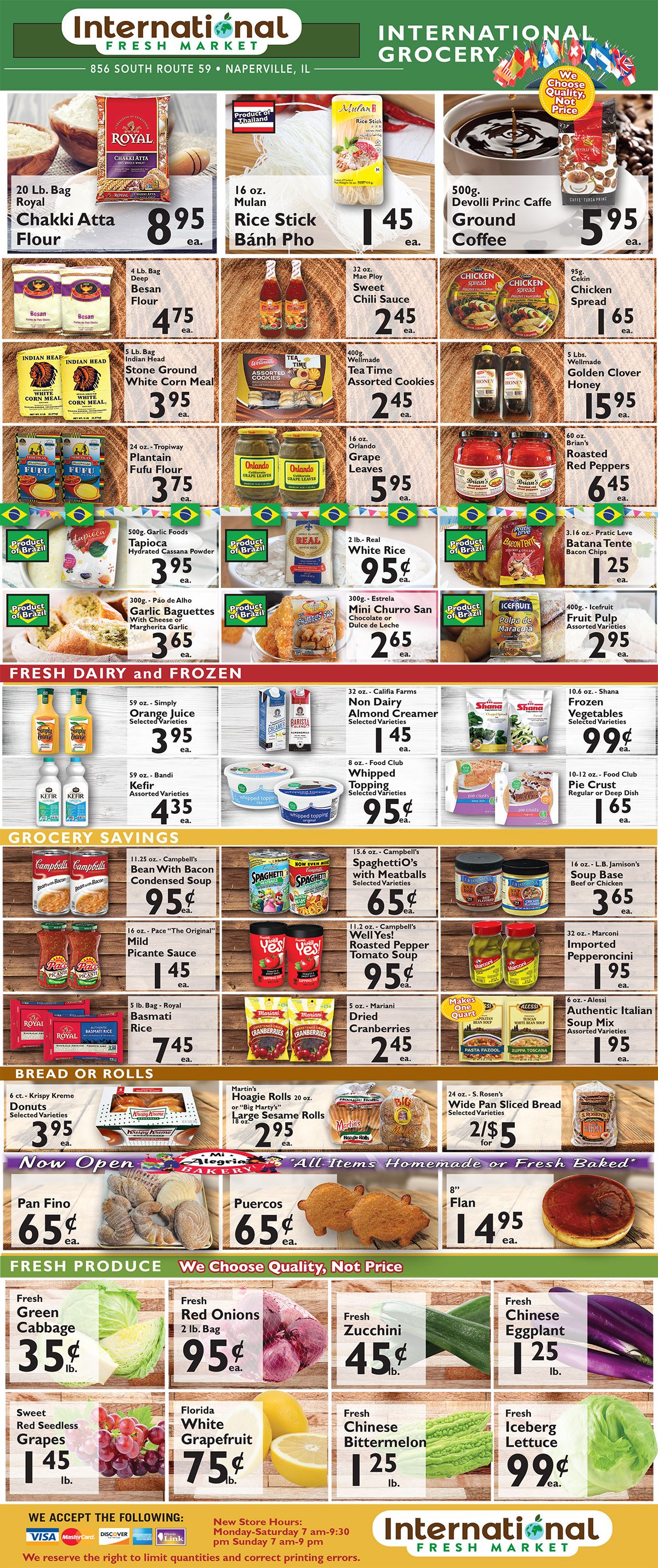 International Fresh Market Weekly Ad Flyer December 9 to December 15, 2020