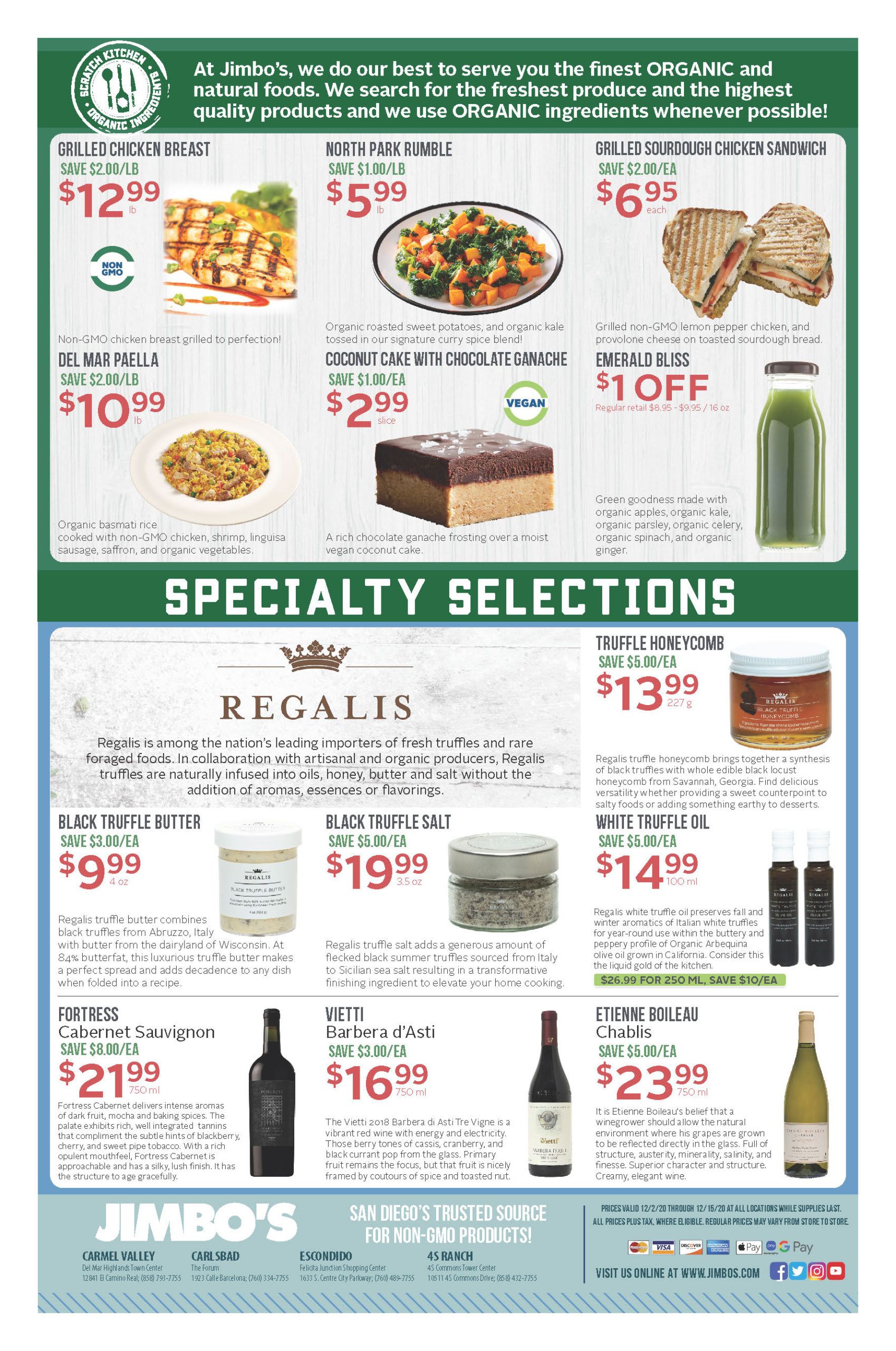 Jimbo's Weekly Ad Flyer December 9 to December 15, 2020