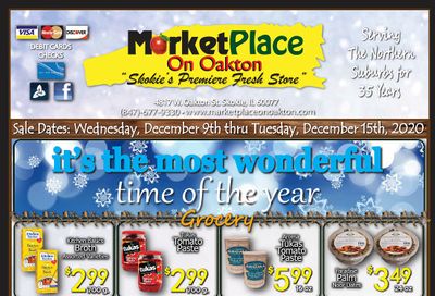 Marketplace On Oakton Weekly Ad Flyer December 9 to December 15, 2020