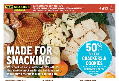 New Seasons Market (OR) Weekly Ad Flyer December 9 to December 15, 2020
