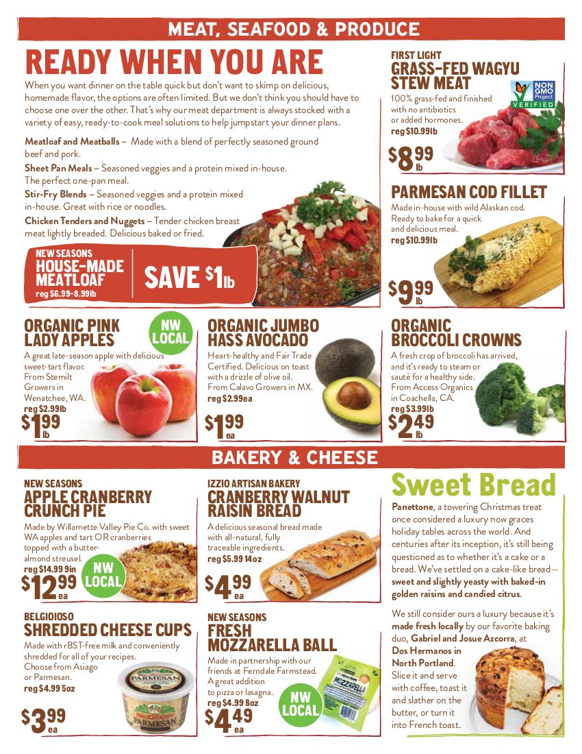 New Seasons Market (OR) Weekly Ad Flyer December 9 to December 15, 2020