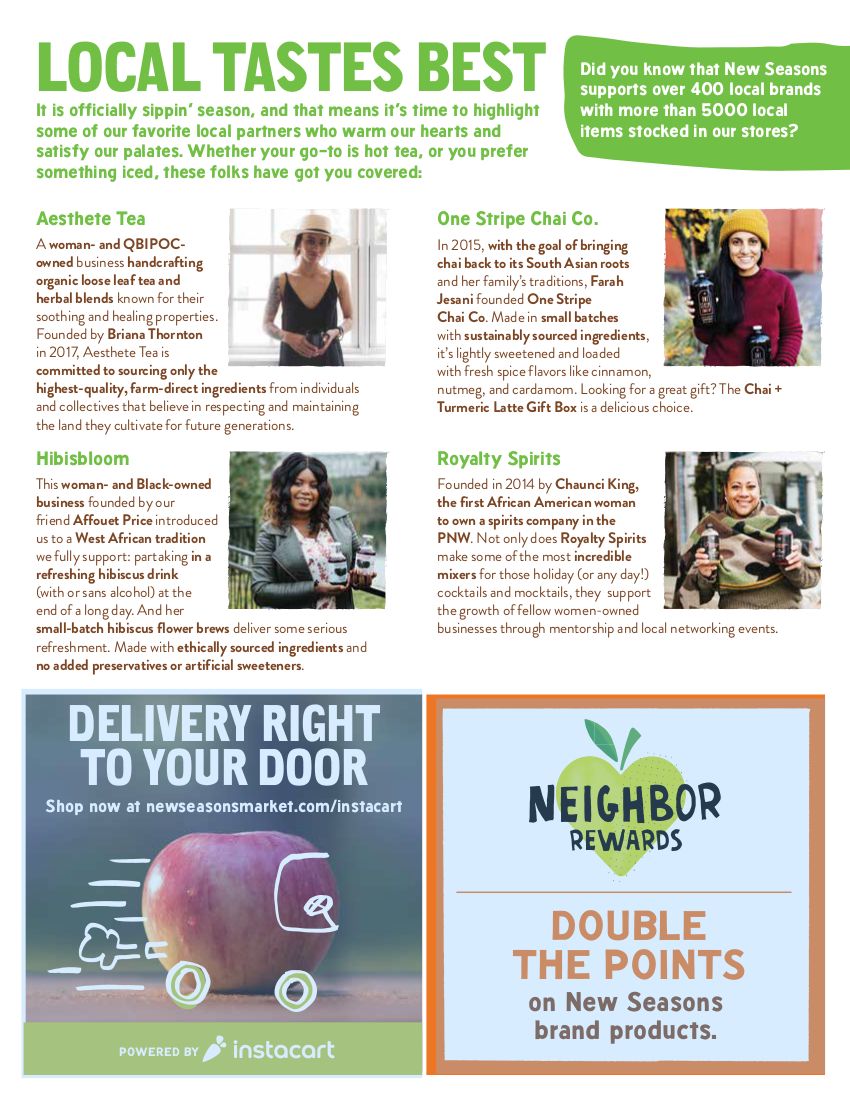 New Seasons Market (OR) Weekly Ad Flyer December 9 to December 15, 2020