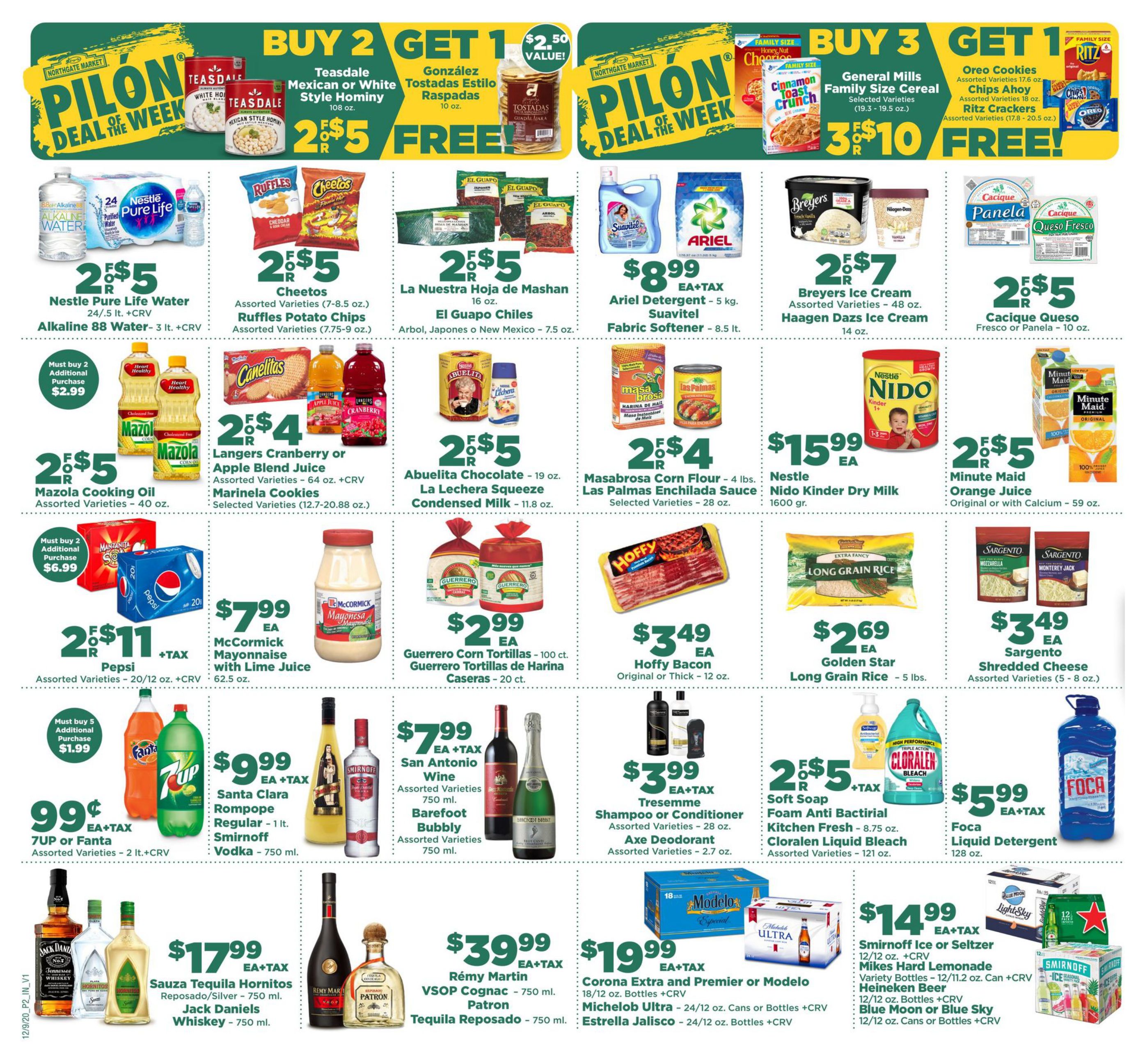 Northgate Market Holiday Weekly Ad Flyer December 9 to December 15, 2020