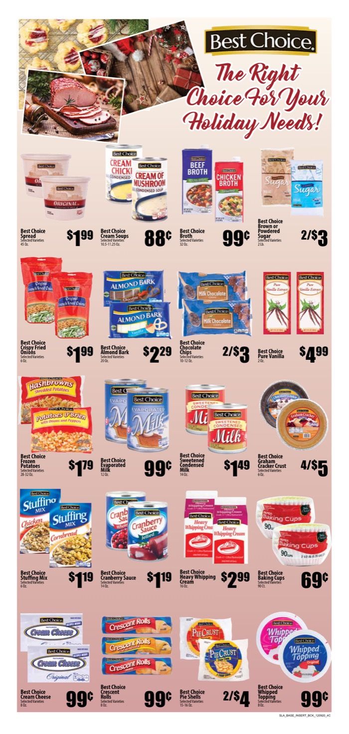 Piggly Wiggly (LA) Weekly Ad Flyer December 9 to December 15, 2020