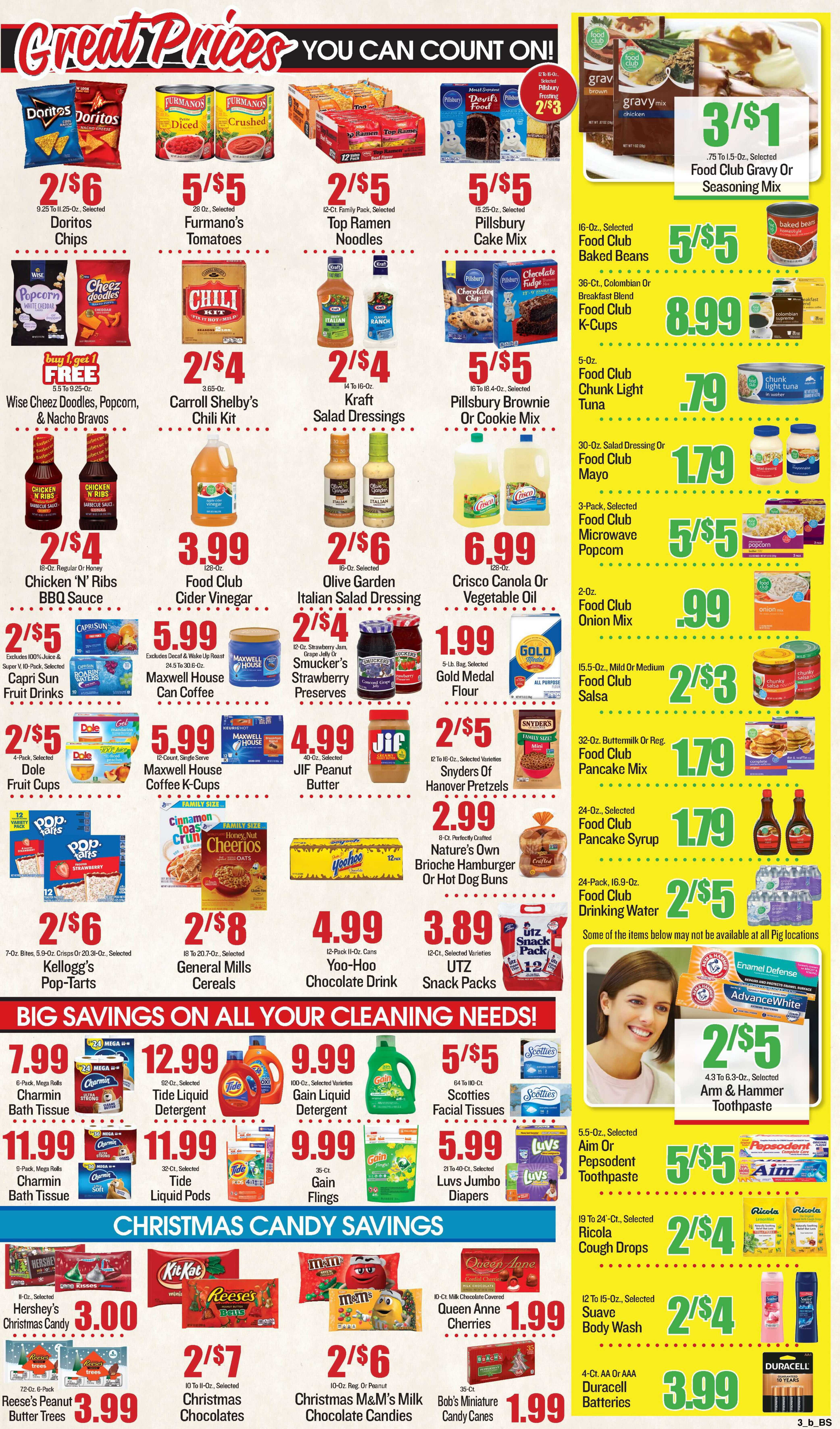 Piggly Wiggly (NC) Holiday Weekly Ad Flyer December 9 to December 15, 2020